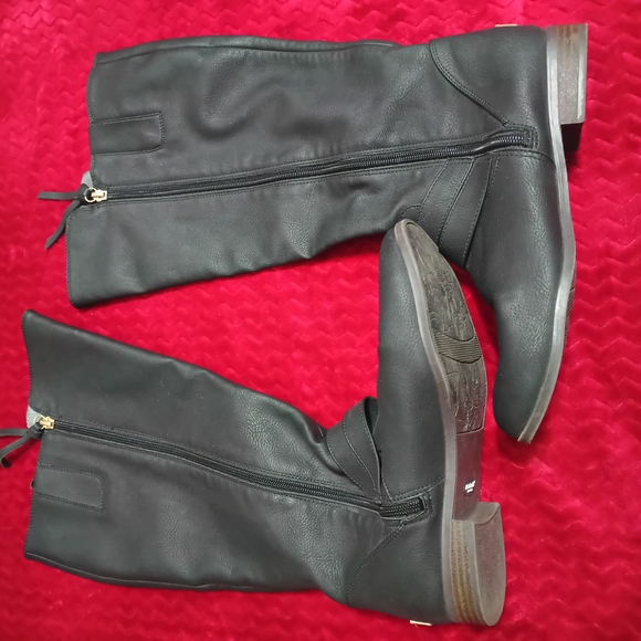 Dr. Scholl's Black Leather Winter Boots - Picture 4 of 10